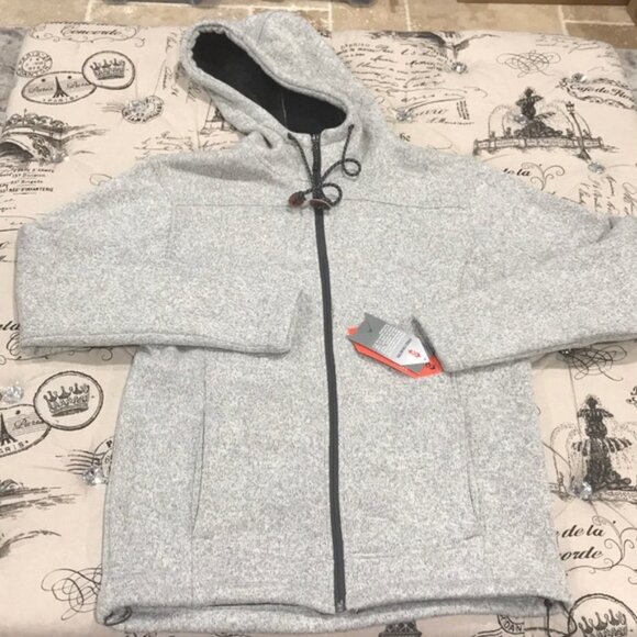 Free Country Osprey Sweater Knit Fleece Jacket - Picture 3 of 6